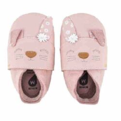 נעלי טרום הליכה ורוד דגם ארנב אוזן מקופלת