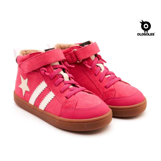 1ה029 Wos High Top_HOT PINK SUEDE SNOW SPORCO_1 1029 אולדסול נעלי צצעד ראשון ושני
