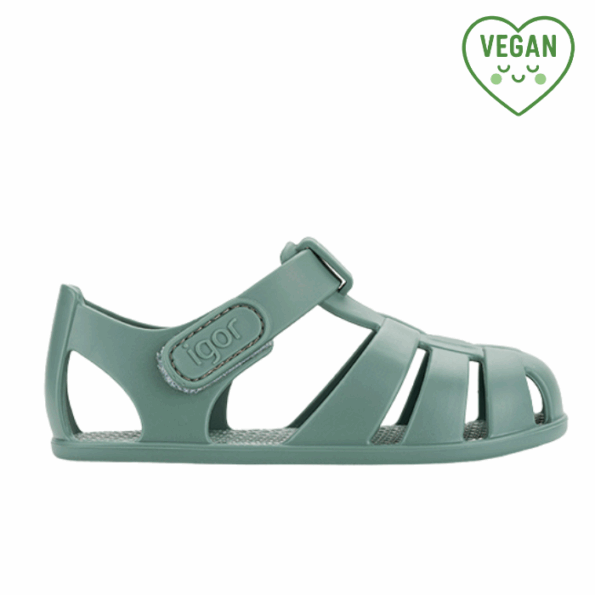 סנדלים לילדים ברפוט איגור S10324-384 NEMO SOLID ירוק