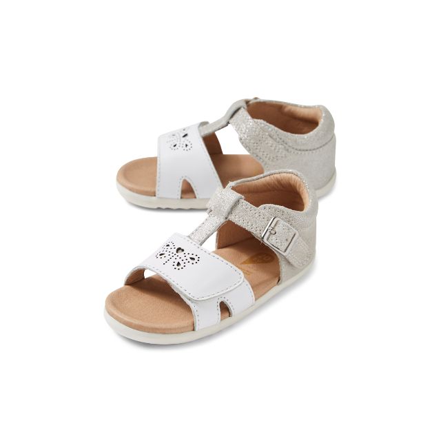 753504 סנדלי ילדים כסוף