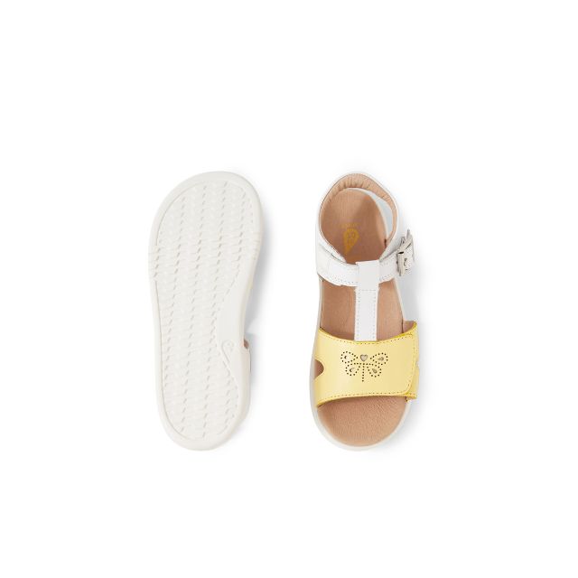 853505 סנדלי ילדים צהוב