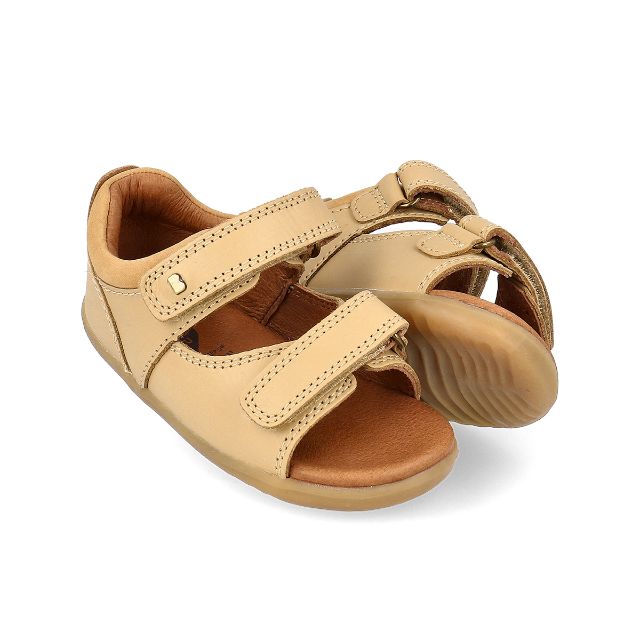 סנדלי צעד ראשון בובוקס צהובBOBUX_PWEBDYN_728620_ParchmentDriftwood_2 סנדלי צעד ראשון בובוקס צהוב