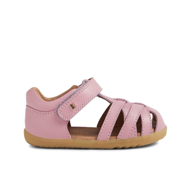 731118 סנדלי צעד ראשון ורוד