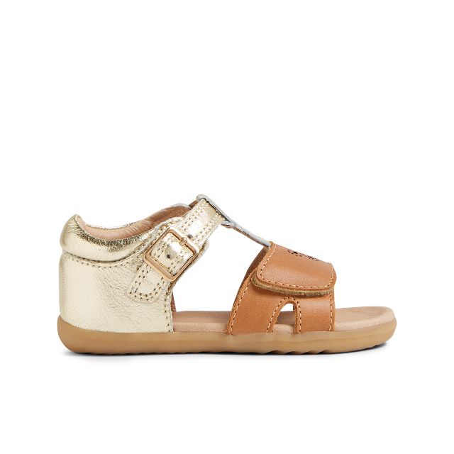 753501 סנדלי ילדים זהב