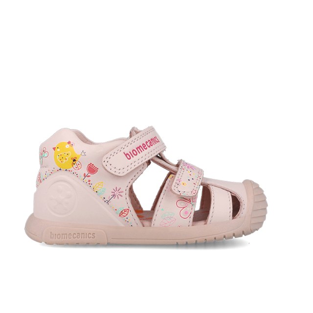 252107 A779 סנדלי ילדים ביומכניקס ורוד