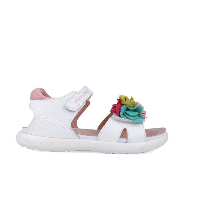 252241 B050 ביומכניקס לבן סנדלים לבנות