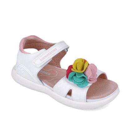 252241 B050 ביומכניקס לבן סנדלים לבנות