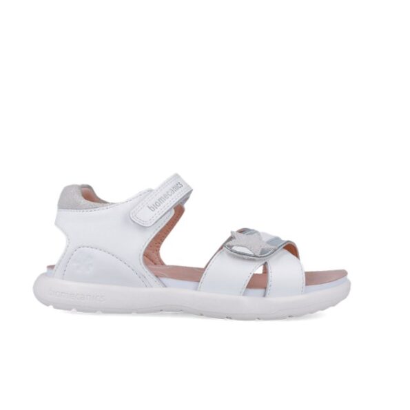 252244 B050 סנדלים לילדים לבן ביומכניקס