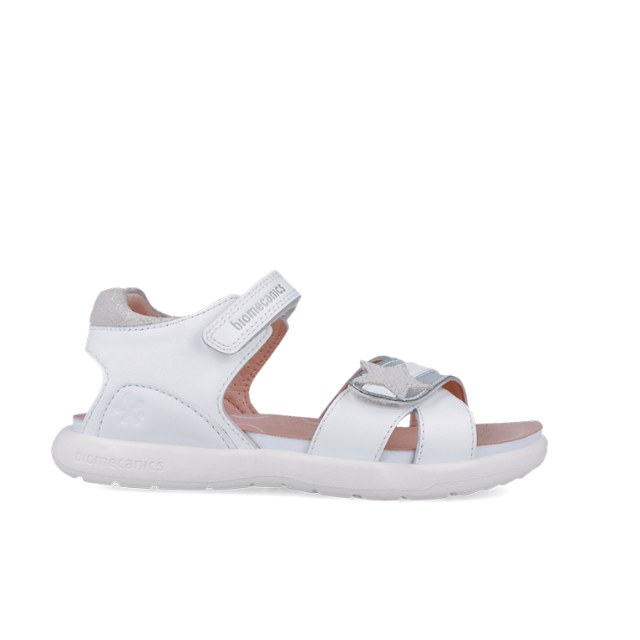 252244 B050 סנדלים לילדים לבן ביומכניקס