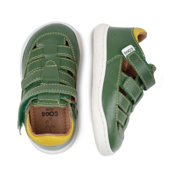 סנדלים צעד ראשון ושני ברפוט ירוק JUPITER1015