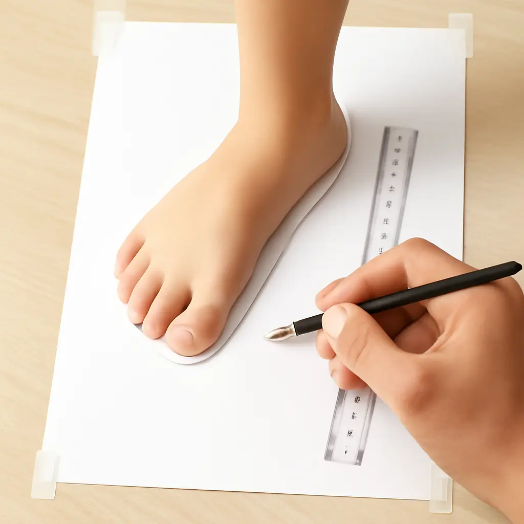 מדידת כף רגל לילד בבית: מדריך מדויק | סנד ישראל