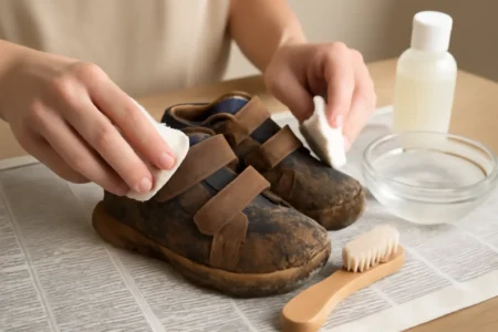ניקוי נעלי ילדים: עור, בד וסינטטי | סנד ישראל